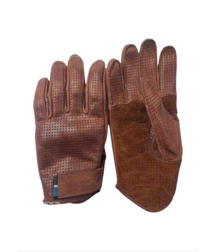 Man Leather Winter Gloves